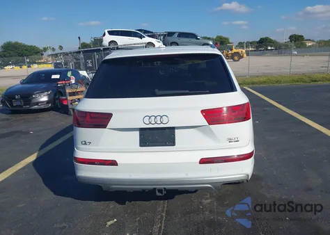 2018 Audi Q7 3.0T Premium from USA, damaged, VIN WA1LABF7XJD008511